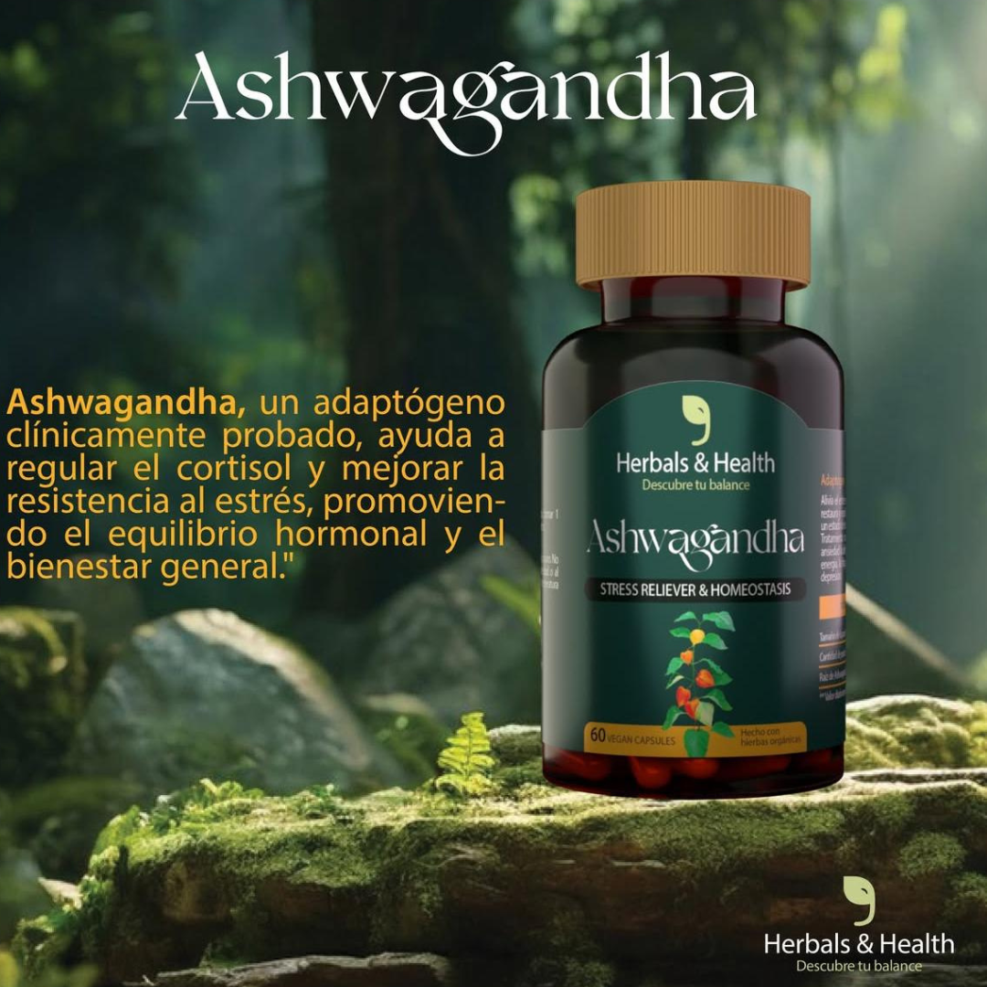 Ashwagandha 5500mg – Relájate Sin Dejar de Rendir ( 100 Cápsula )