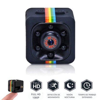 🛡️ Mini Cámara SQ11 HD – Protege a tu familia en todo momento