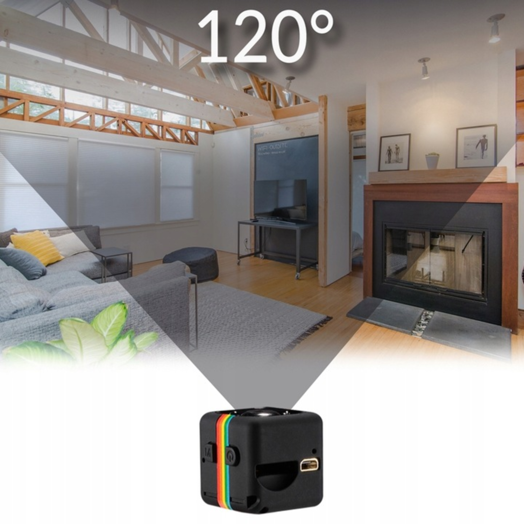 🛡️ Mini Cámara SQ11 HD – Protege a tu familia en todo momento