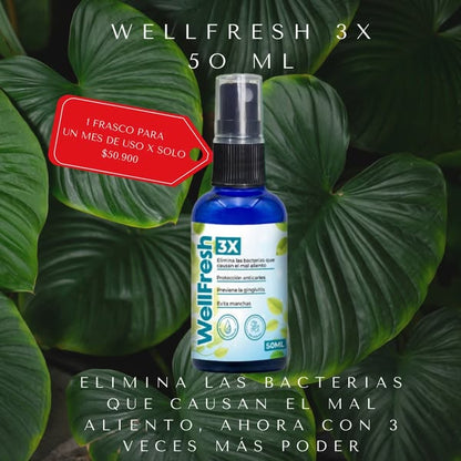 Well Fresh - Aceites esenciales para el  mal aliento de raíz