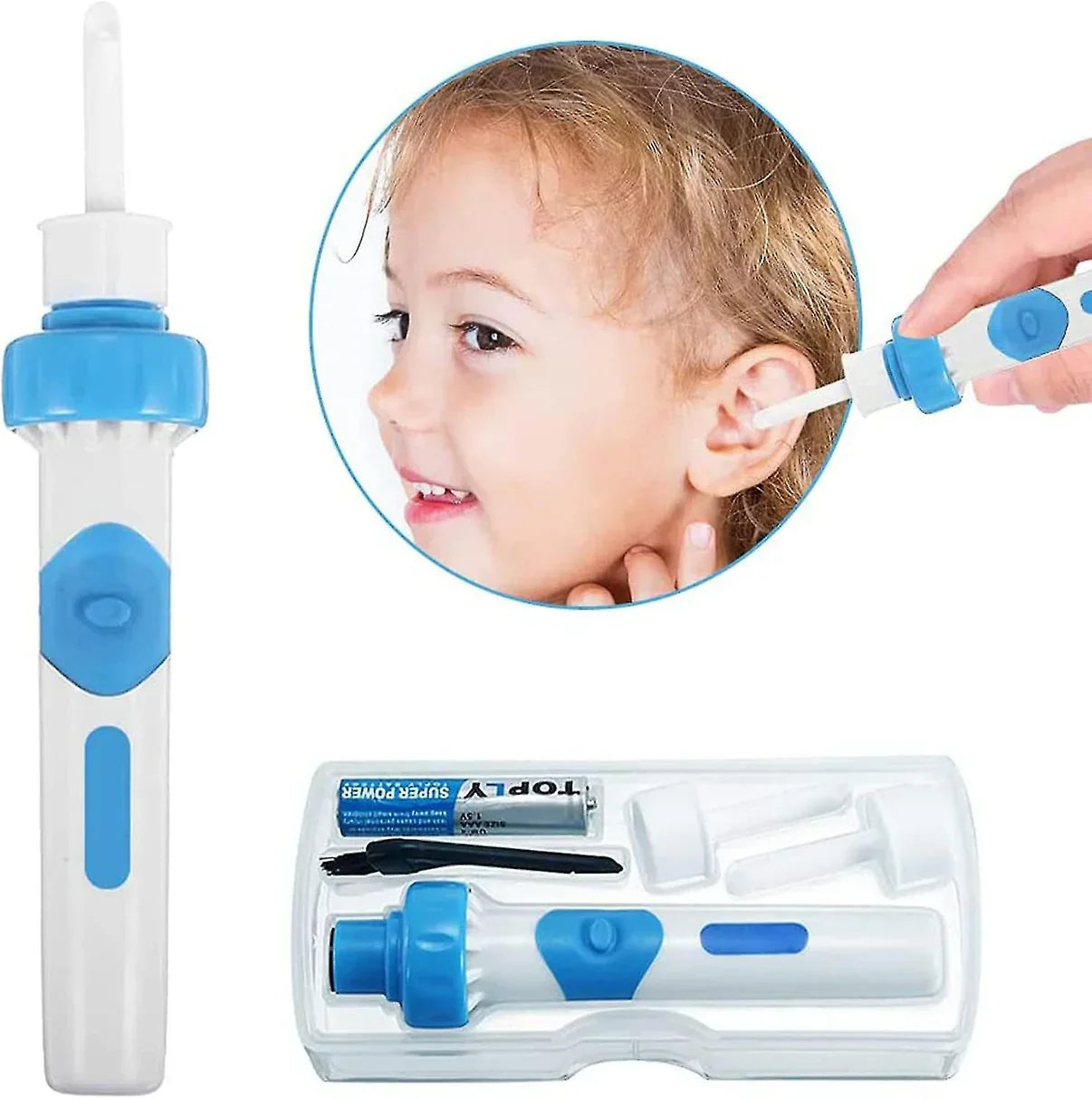 DIOMAX™ - Aspirador de cera para oídos con tecnología avanzado