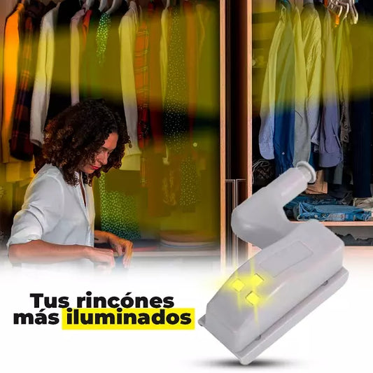 ¡Paga 2 y lleva 2 Gratis!  Luz led para bisagra de cocina