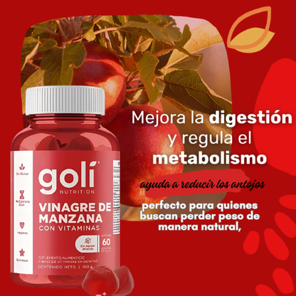 GOMITAS DE VINAGRE DE MANZANA