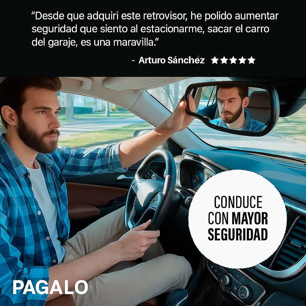 Angel View® - Espejo Retrovisor 360°