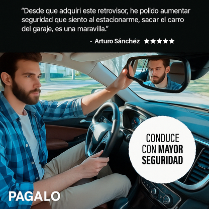 Angel View® - Espejo Retrovisor 360°