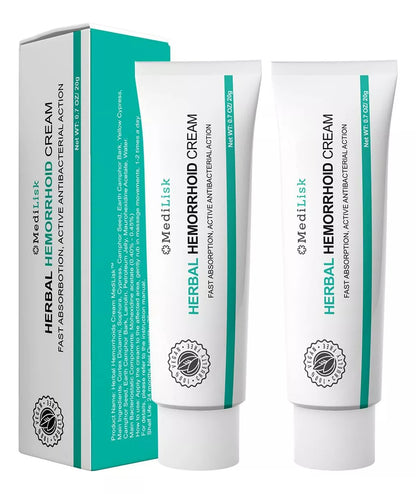 2x1 - Crema Herbal para Hemorroides - Mejora tu vida sin dolor ni ardor