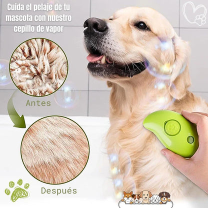 VAPORAN - Cepillo vaporizador para mascotas