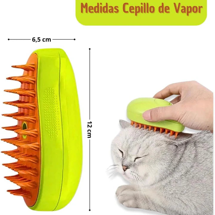 VAPORAN - Cepillo vaporizador para mascotas