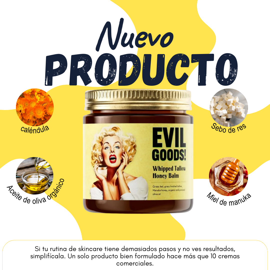 Super Balsamo Evil Goods - Sebo de res (IMPORTADO) Único en Caracas