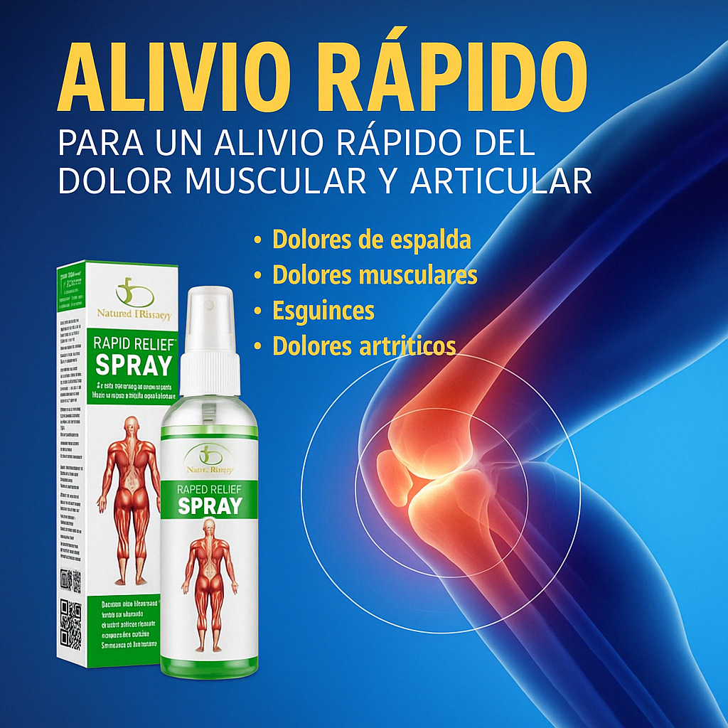 ALIBITOR™  -  Spray  Para el Dolor de Rápida Acción