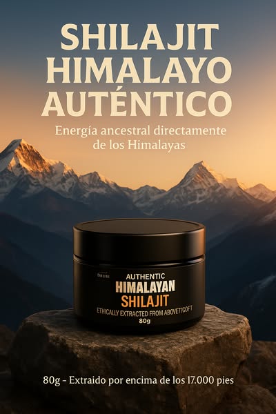 Shilajit del Himalaya: toma el control de una vida sana y equilibrada. (IMPORTADO) único en Caracas