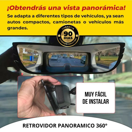 Angel View® - Espejo Retrovisor 360°