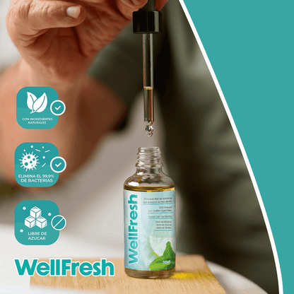 Well Fresh - Aceites esenciales para el  mal aliento de raíz
