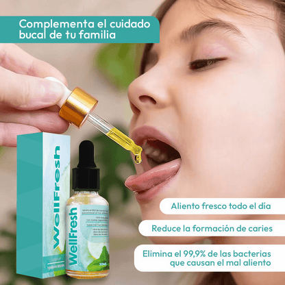 Well Fresh - Aceites esenciales para el  mal aliento de raíz
