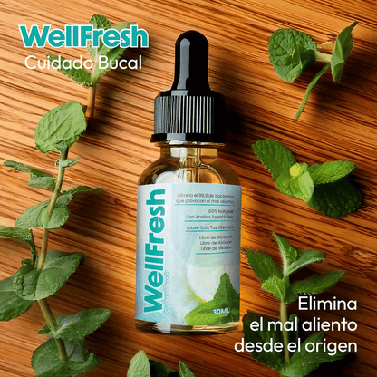Well Fresh - Aceites esenciales para el  mal aliento de raíz