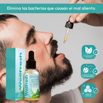 Well Fresh - Aceites esenciales para el  mal aliento de raíz
