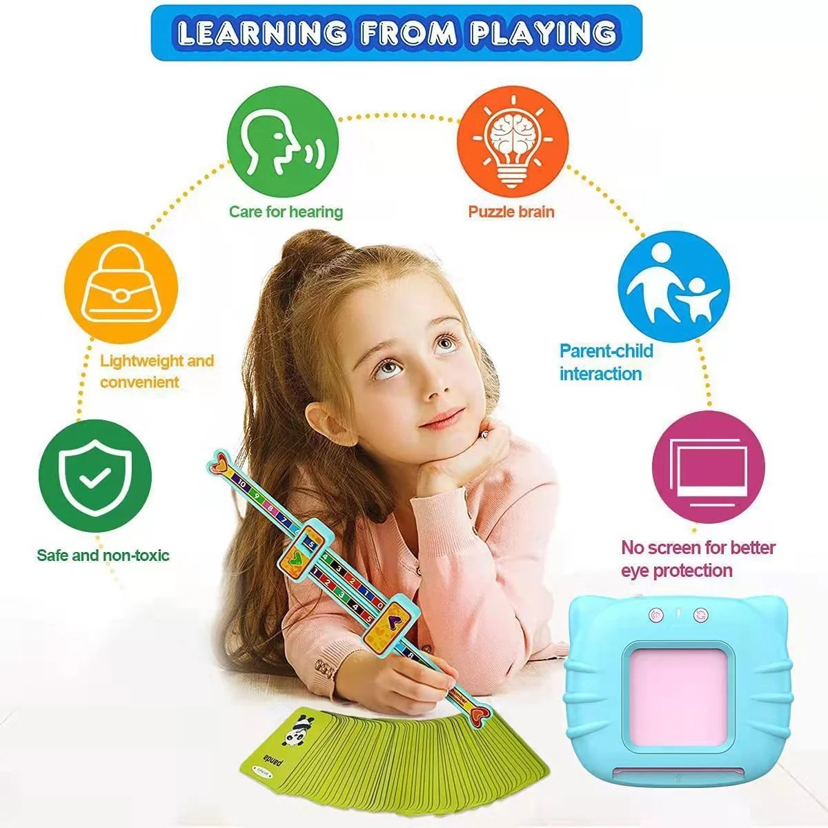 Juego Interactivo Con Tarjetas Bilingue