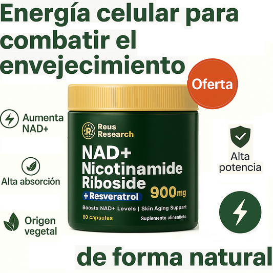 Suplemento NAD+ para el envejecimiento, la energía y la concentración (IMPORTADO) único en Caracas